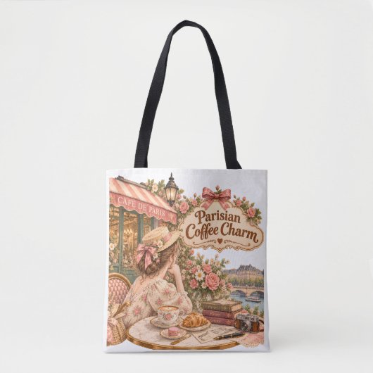 Pariser Kaffeetüte Tasche (Vorderseite)