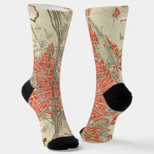 Pariser Karte Socken