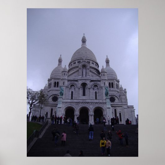 Pariser Kathedrale Poster (Vorne)