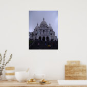Pariser Kathedrale Poster (Küche)