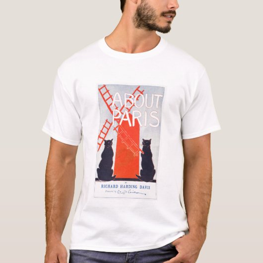 Pariser Katzen T-Shirt (Vorderseite)