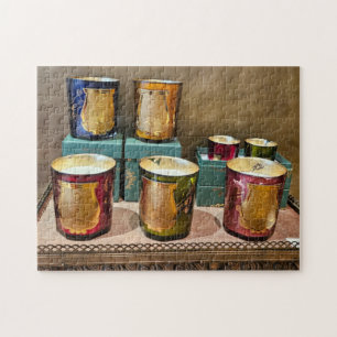 Pariser Kerzen Boutique Puzzle, 28 cm x 36 cm, 252 Puzzle