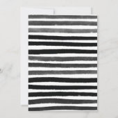 Pariser Kinderdusche Einladung - Bonjour Bebe (Rückseite)