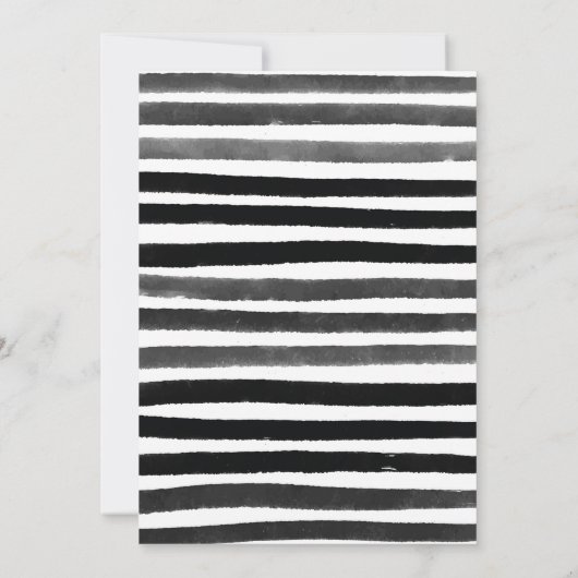 Pariser Kinderdusche Einladung - Bonjour Bebe (Rückseite)