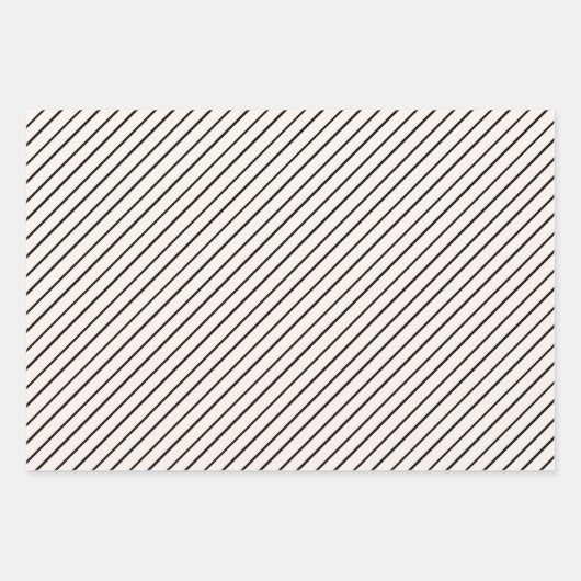 Pariser Koordinationsmuster Geschenkpapier Set (Vorderseite 3)