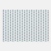 Pariser Koordinationsmuster Geschenkpapier Set (Vorderseite 2)