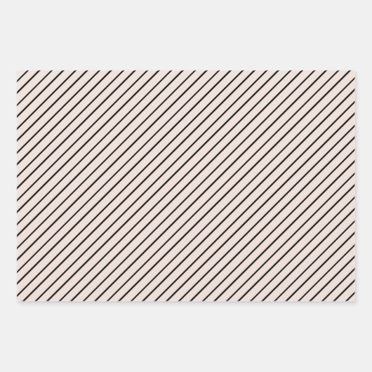 Pariser Koordinationsmuster Geschenkpapier Set (Vorderseite 3)