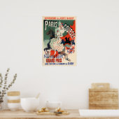 Pariser Kurse von Jules Chéret Poster (Küche)