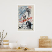 Pariser Leben La Vie Parisienne Jacques Poster (Küche)