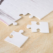 Pariser Liebe mit Roter Schirmhochzeit Puzzle (Seite)