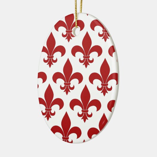 Pariser Lilie Keramik Ornament (Links)