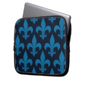 Pariser Lilie Laptopschutzhülle (Vorderseite Links)