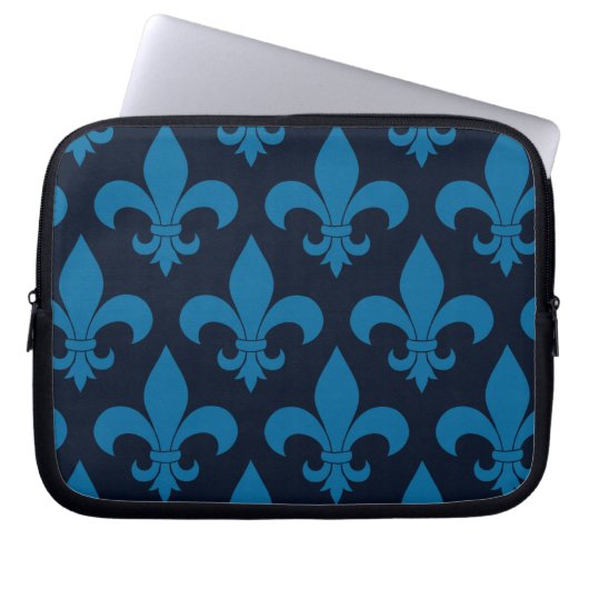 Pariser Lilie Laptopschutzhülle (Vorderseite)