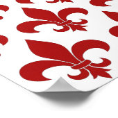 Pariser Lilie Poster (Ecke)