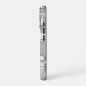 Pariser Mädchen  – Süßer Eiffelturm & Café-Straße  iPhone 16 Hülle (Linke Seite)