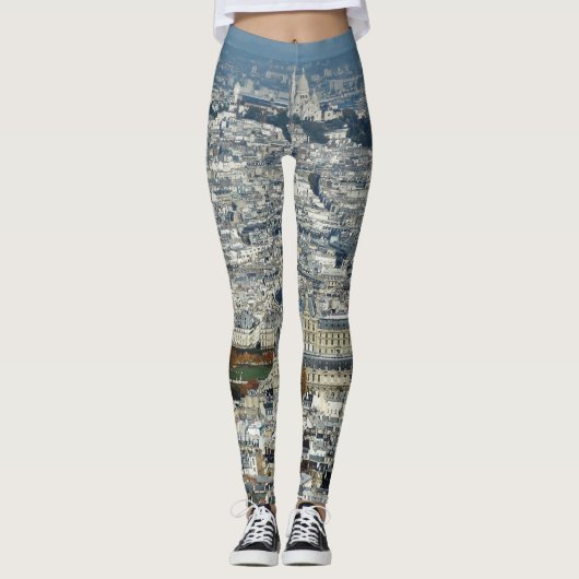 Pariser Miniatur-Leggings für Frauen Leggings (Vorderseite)