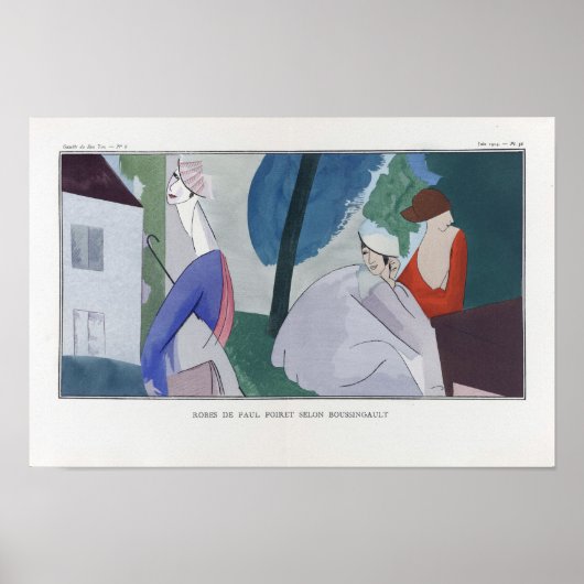 Pariser Mode, 1914 Poster (Vorne)