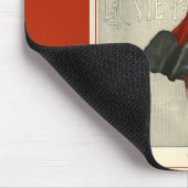 Pariser Mode-Illustration Mousepads (Ecke)