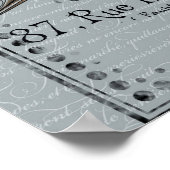 Pariser Mode Poster (Ecke)