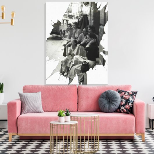 Pariser Modelle | LEINWAND (Insitu (Wohnzimmer))