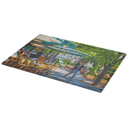 Pariser Morgen Schneidebrett (Ecke)