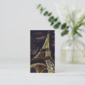 Pariser Nächte Visitenkarte (Stehend Vorderseite)