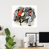 Pariser Nachtleben Nr. 2 Poster (Heimbüro)