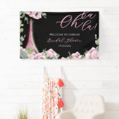 Pariser Oh La La Brautparty Banner (Insitu)
