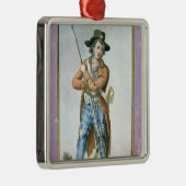 Pariser Ohne-culotte Ornament Aus Metall (Rechts)