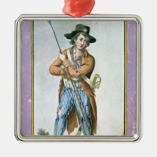 Pariser Ohne-culotte Ornament Aus Metall (Vorne)