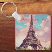 Pariser Olympia Gedenkfeiern Schlüsselanhänger (Vorderseite)