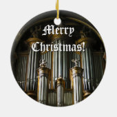 Pariser Organ Weihnachtsverzierung Keramikornament (Hinten)