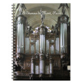 Pariser Organnotizbuch Notizblock (Vorderseite)