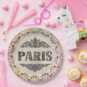 Pariser Papierplatte Pappteller (Party)