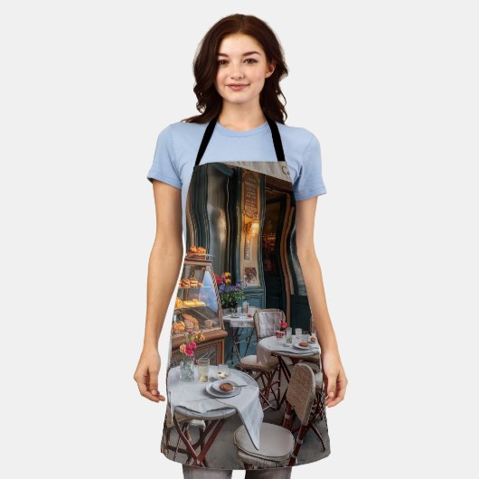 Pariser Pastries Schürze (Getragen)