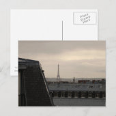 Pariser Postkarte (Vorne/Hinten)