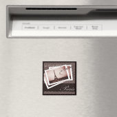 Pariser Postkarten Magnet (In Situ (Geschirrspüler))