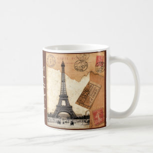 Pariser Poststempel Kaffeetasse