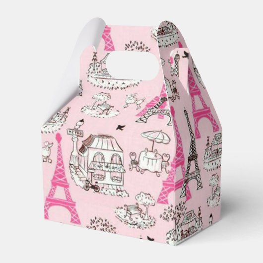 Pariser Promenade Geschenkschachtel (Rückseite)