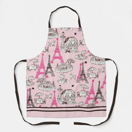 Pariser Promenade Schürze (Vorderseite)