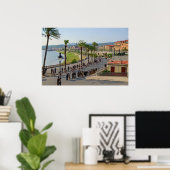 Pariser Radfahrer Nizza im März 19 1933 Poster (Heimbüro)