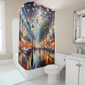 Pariser Rainy Day Elegance Duschvorhang (Beispiel)