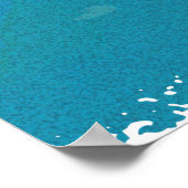 Pariser Reiseplakat Poster (Ecke)