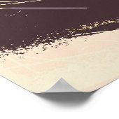 Pariser Reiseplakat Poster (Ecke)