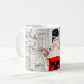 Pariser Ritz Hotel Mode-Kaffeetasse Kaffeetasse (Vorderseite Links)