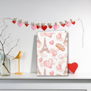 Pariser Romantik Valentinstag