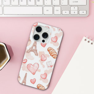 Pariser Romantik Valentinstag iPhone 15 Pro Hülle