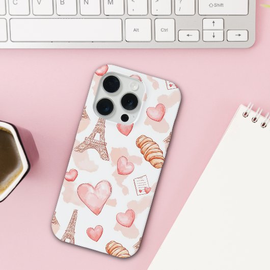 Pariser Romantik Valentinstag iPhone Hülle