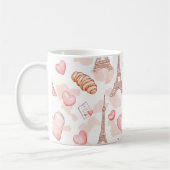 Pariser Romantik Valentinstag Kaffeetasse (Links)