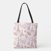 Pariser Romantik Valentinstag Tasche (Rückseite)